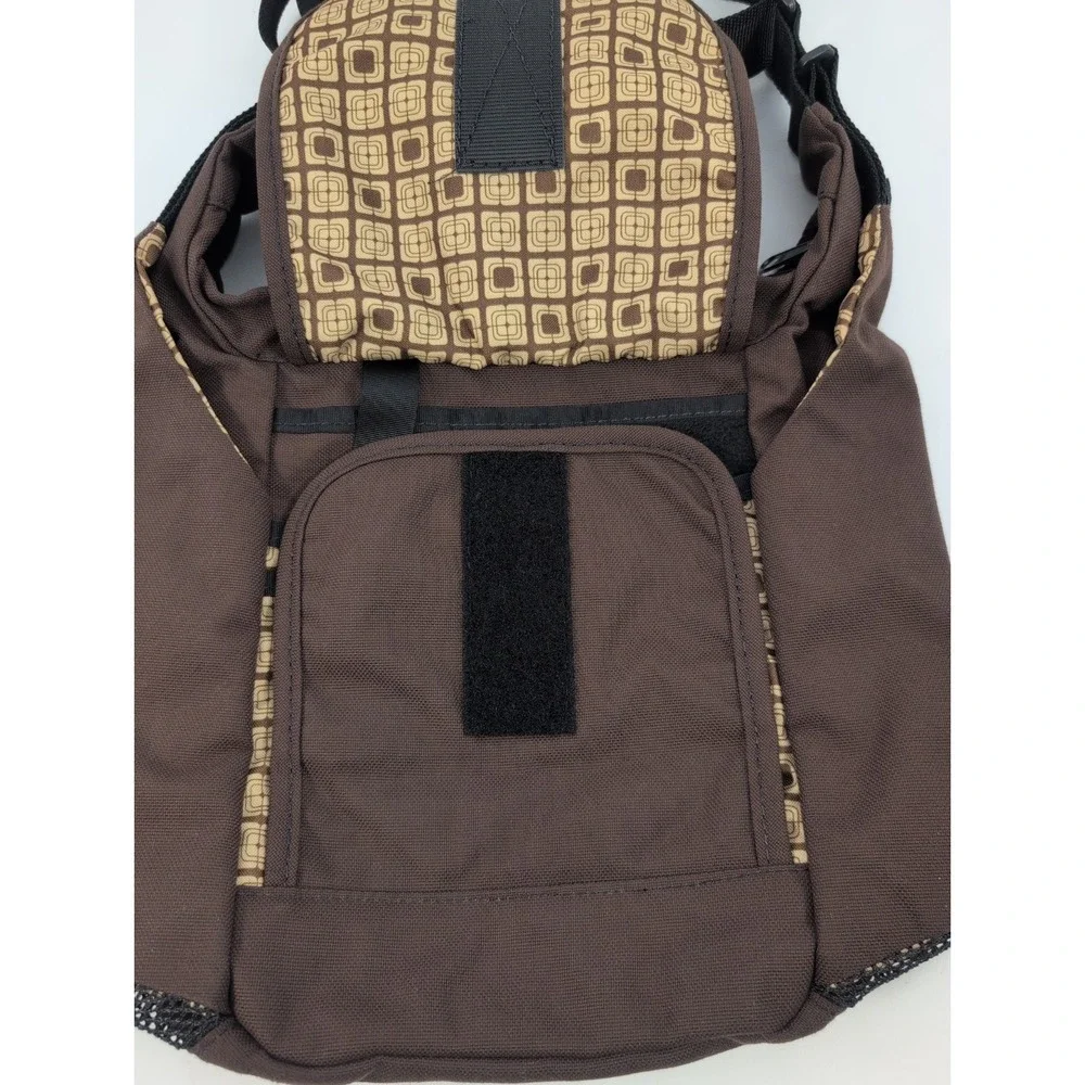 Overland Equipment Crossbody Multi-compartment Shoulder Bag Messenger Brown